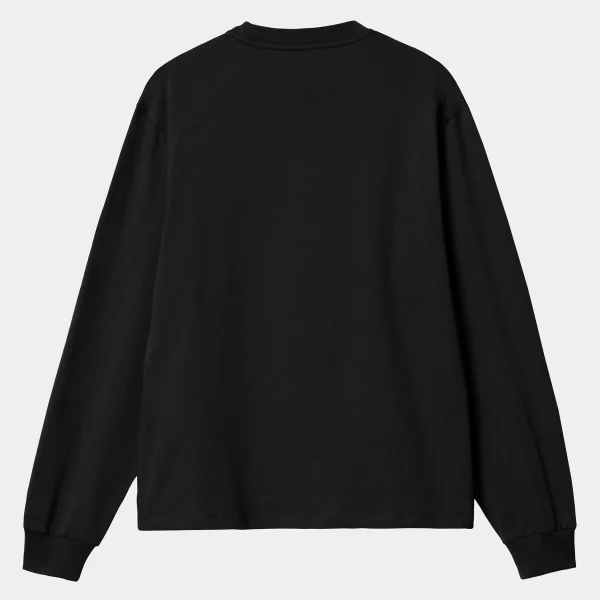 Cheap Carhartt WIP W' L/S Pocket T-Shirt Black