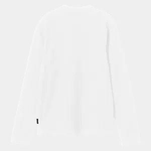 Fashion Carhartt WIP W' L/S Serena T-Shirt White