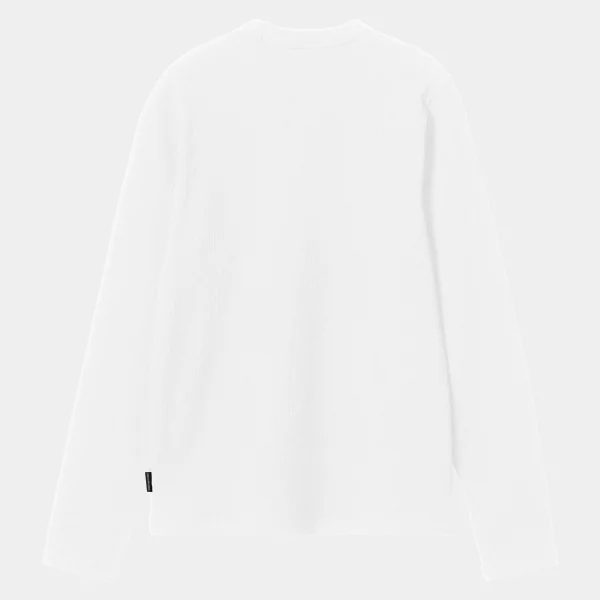 Fashion Carhartt WIP W' L/S Serena T-Shirt White