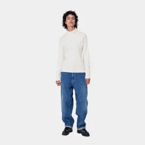 Sale Carhartt WIP W' L/S Signature Mockneck T-S Wax