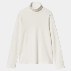 Sale Carhartt WIP W' L/S Signature Mockneck T-S Wax