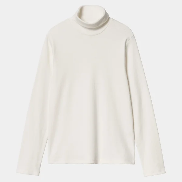 Sale Carhartt WIP W' L/S Signature Mockneck T-S Wax