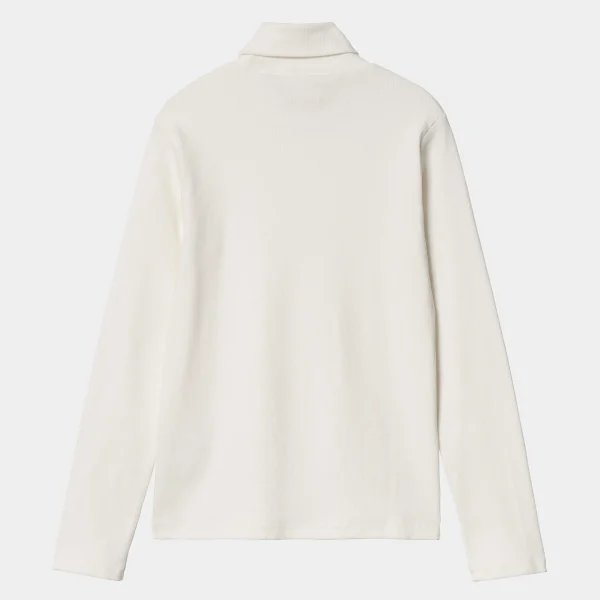 Sale Carhartt WIP W' L/S Signature Mockneck T-S Wax