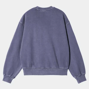 Clearance Carhartt WIP W' Nelson Sweatshirt Aura