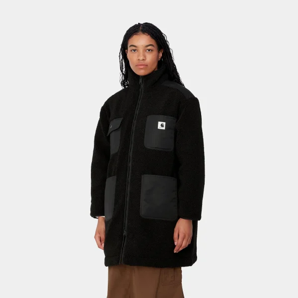 Shop Carhartt WIP W' Orla Coat Black