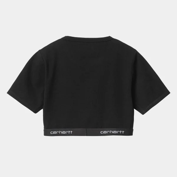 Outlet Carhartt WIP W' Script Crop Top Black