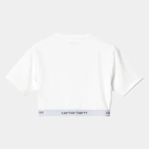 Cheap Carhartt WIP W' Script Crop Top White