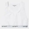 Cheap Carhartt WIP W' Script Racer Tank White