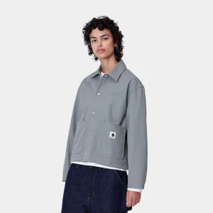 Flash Sale Carhartt WIP W' Simple Shirt Jac Dove Grey