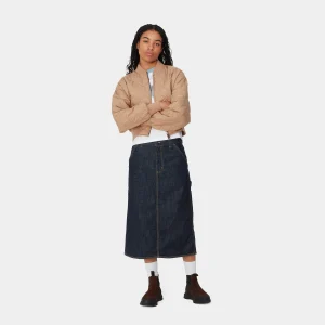 Sale Carhartt WIP W' Single Knee Skirt Blue