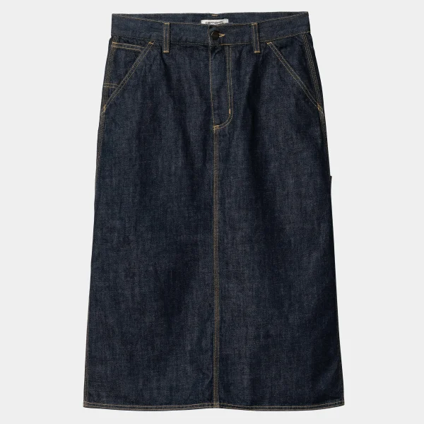 Sale Carhartt WIP W' Single Knee Skirt Blue