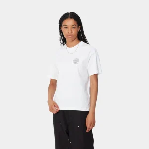 Cheap Carhartt WIP W' S/S Ablaze T-Shirt White / Black