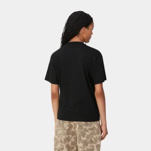 Best Carhartt WIP W' S/S Ablaze T-Shirt Black / White