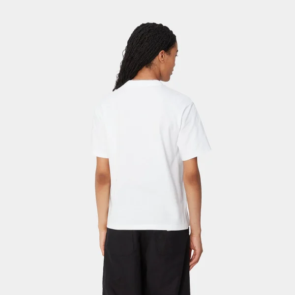 Cheap Carhartt WIP W' S/S Ablaze T-Shirt White / Black