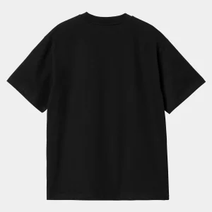 Best Carhartt WIP W' S/S Ablaze T-Shirt Black / White