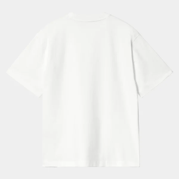 Cheap Carhartt WIP W' S/S Ablaze T-Shirt White / Black