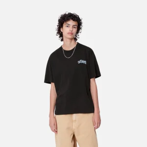 Cheap Carhartt WIP W' S/S Amour T-Shirt Black / Misty Sky