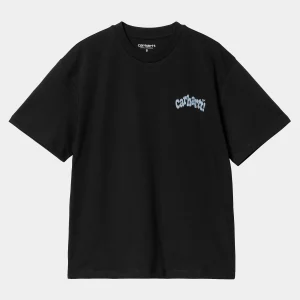 Cheap Carhartt WIP W' S/S Amour T-Shirt Black / Misty Sky