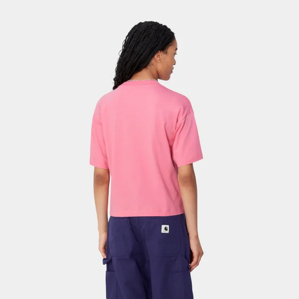 Store Carhartt WIP W' S/S Chester T-Shirt Charm Pink