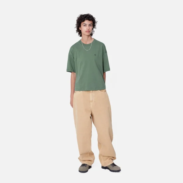 Cheap Carhartt WIP W' S/S Chester T-Shirt Duck Green