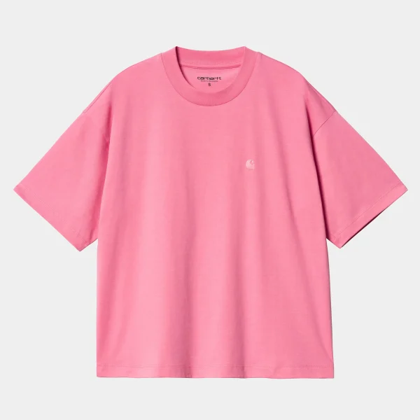 Store Carhartt WIP W' S/S Chester T-Shirt Charm Pink