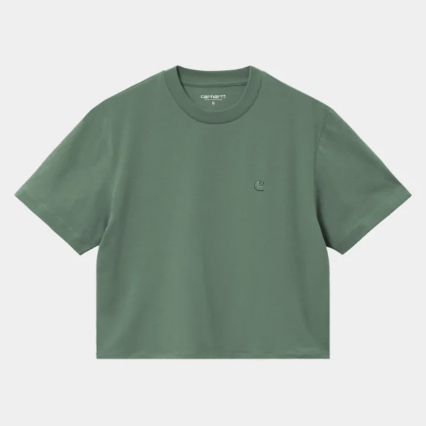 Cheap Carhartt WIP W' S/S Chester T-Shirt Duck Green