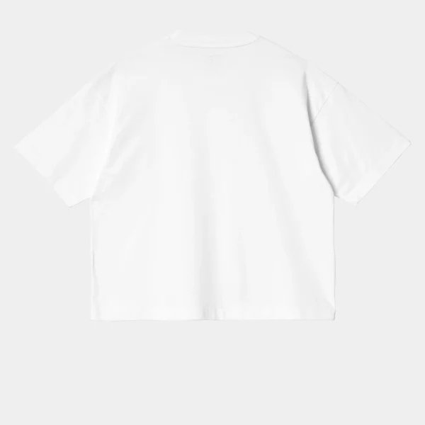 Outlet Carhartt WIP W' S/S Chester T-Shirt White