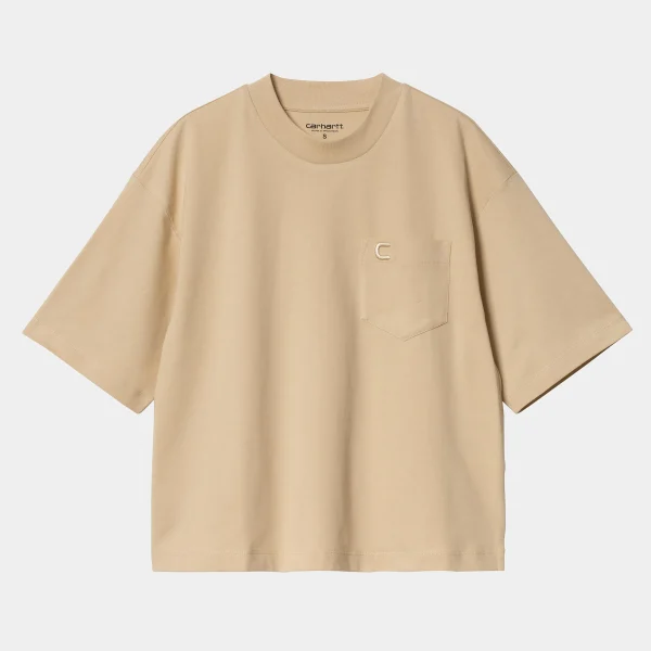 Fashion Carhartt WIP W' S/S Colber T-Shirt Cornsilk