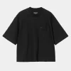 Discount Carhartt WIP W' S/S Colburn T-Shirt Black