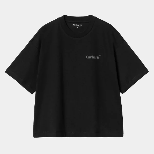 Fashion Carhartt WIP W' S/S Fold Leo T-Shirt Black