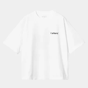 Fashion Carhartt WIP W' S/S Fold Leo T-Shirt White