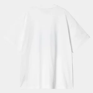 Sale Carhartt WIP W' S/S Goo T-Shirt White / Blue