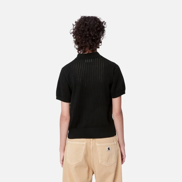 Flash Sale Carhartt WIP W' S/S Norlina Polo Black