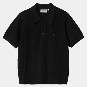 Flash Sale Carhartt WIP W' S/S Norlina Polo Black