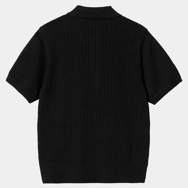 Flash Sale Carhartt WIP W' S/S Norlina Polo Black