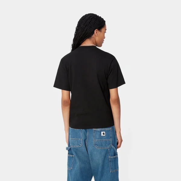 Shop Carhartt WIP W' S/S Pepe Sad Cowboy T-Shirt Black / White