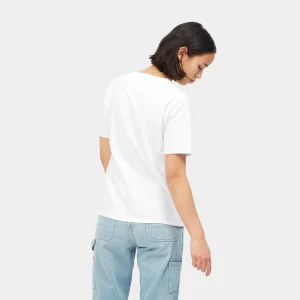 Cheap Carhartt WIP W' S/S Pocket T-Shirt White