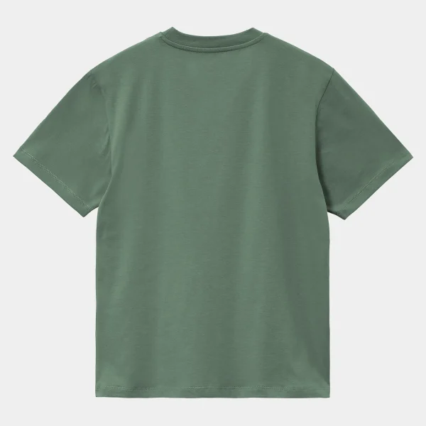 Hot Carhartt WIP W' S/S Pocket T-Shirt Duck Green