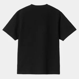 Shop Carhartt WIP W' S/S Pocket T-Shirt Black