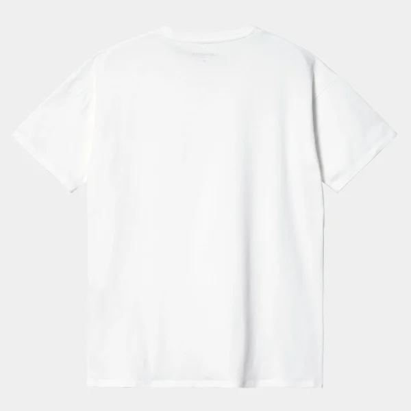 Cheap Carhartt WIP W' S/S Pocket T-Shirt White