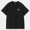 Shop Carhartt WIP W' S/S Signature T-Shirt Black / White