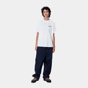 Best Sale Carhartt WIP W' S/S Signature T-Shirt White / Black