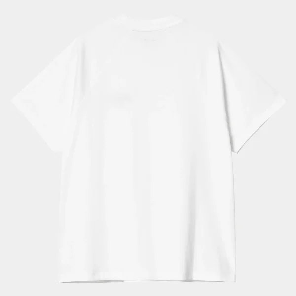 Best Sale Carhartt WIP W' S/S Signature T-Shirt White / Black