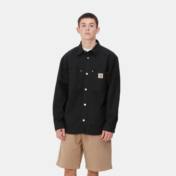 Clearance Carhartt WIP Walter Shirt Jac Black