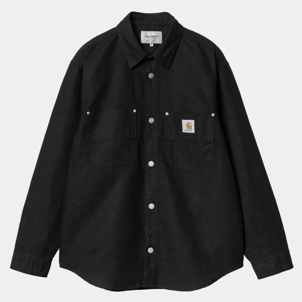 Clearance Carhartt WIP Walter Shirt Jac Black