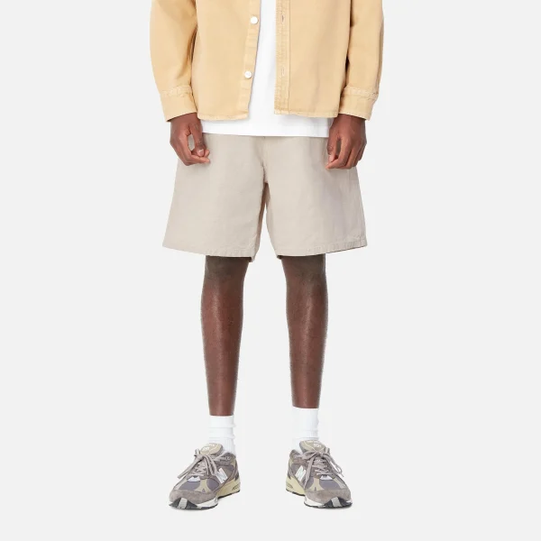 Online Carhartt WIP Walter Single Knee Short Natural