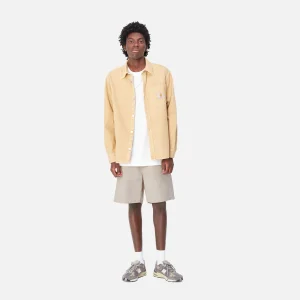 Online Carhartt WIP Walter Single Knee Short Natural