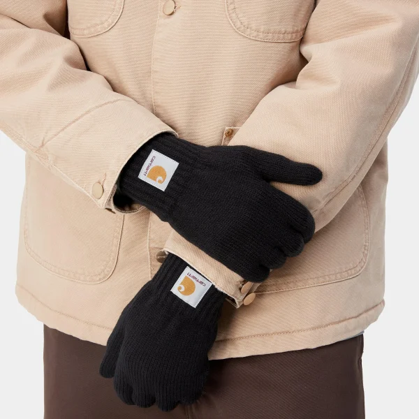 Fashion Carhartt WIP Watch Gloves Black