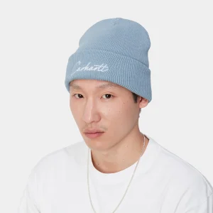 Fashion Carhartt WIP Watcher Beanie Misty Sky / White