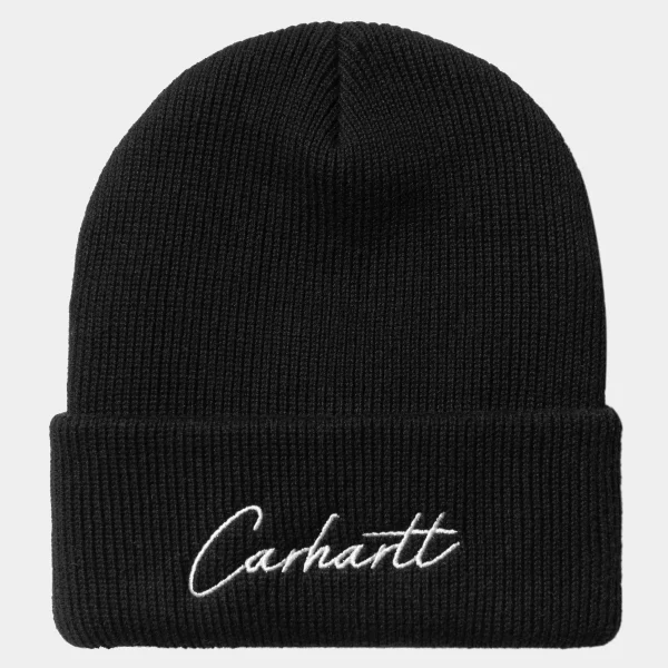 Best Carhartt WIP Watcher Beanie Black / White